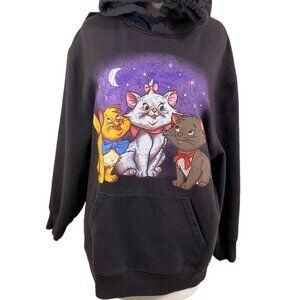 Disney x Coach The Aristocats Black Hoodie Sweatshirt – Women’s XS (Chest 22”)
